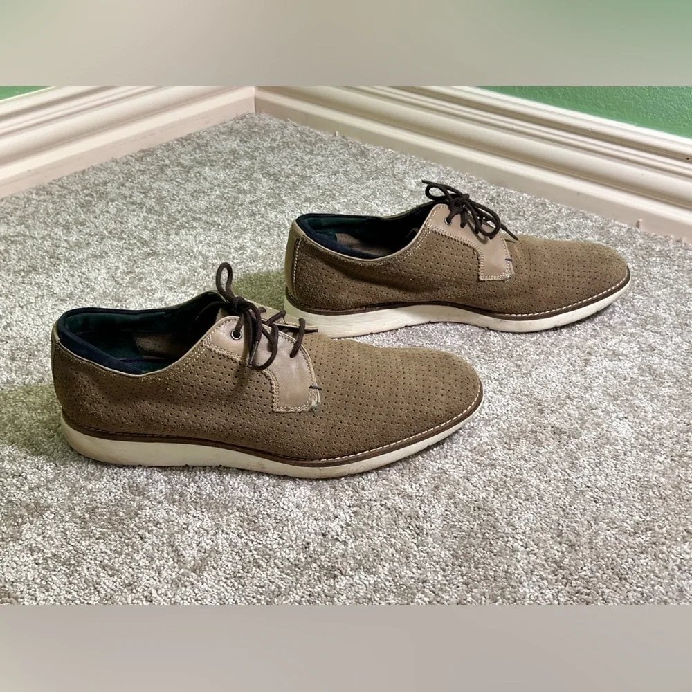 Ted Baker London Tan and Brown Oxfords
